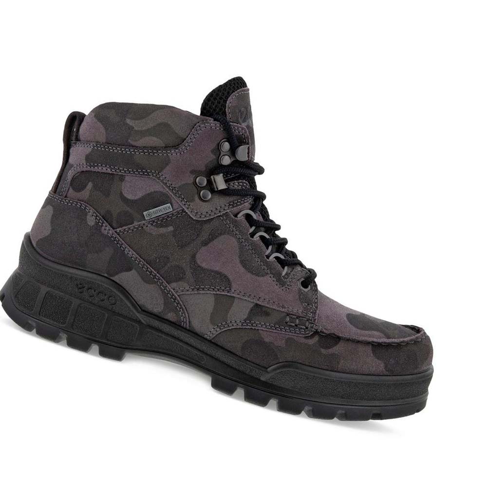 Ecco Track 25 Camo Gtx Pl Støvler Herre Grå | NO 451RVD